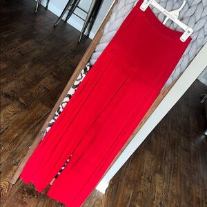 Elegant Red Women's Skirt